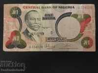 Nigeria 1 Naira 1984-2000 Pick 23b Ref 4028
