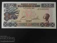 Guinea 100 Francs 1998-2012 Pick 35 Ref 3535 Unc