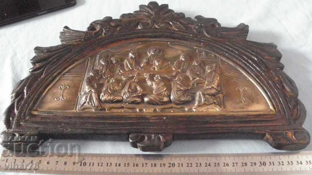 ICONA DE ARGINT - CINA ULTIMA - SCULPTURĂ ÎN LEMN - 6