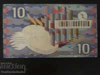 Netherlands 10 Gulden 1997 Pick 99 Ref 7895