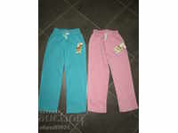 New with a quilted children's leggings, pants, trousers, 4-5 years.