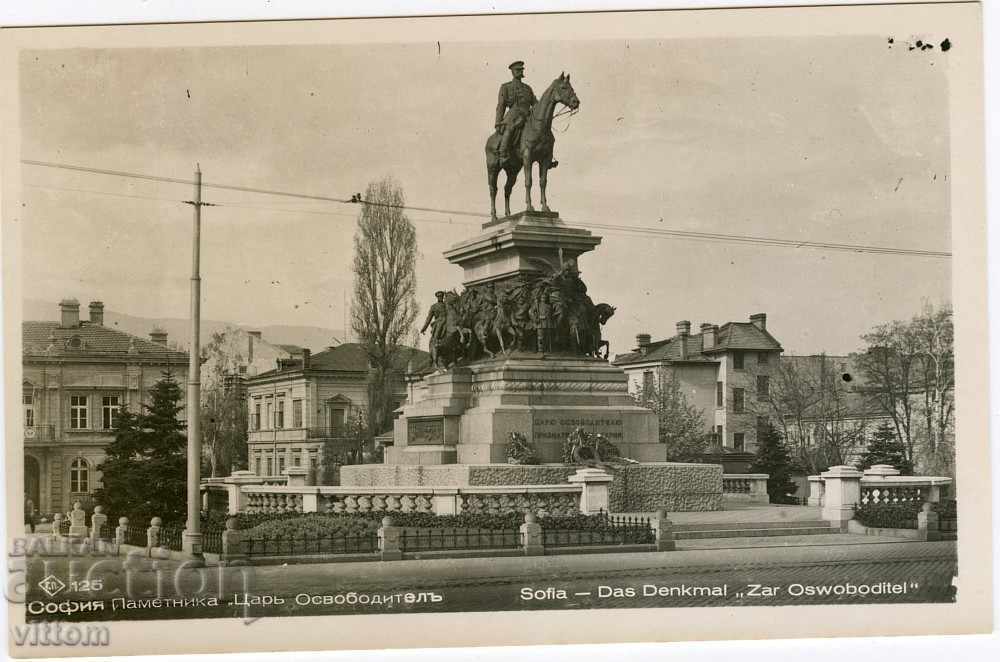 Μνημείο της Σόφιας Κάρτα του Τσάρου απελευθερωτής Πασκόφ