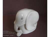 Porcelain figure of an elephant