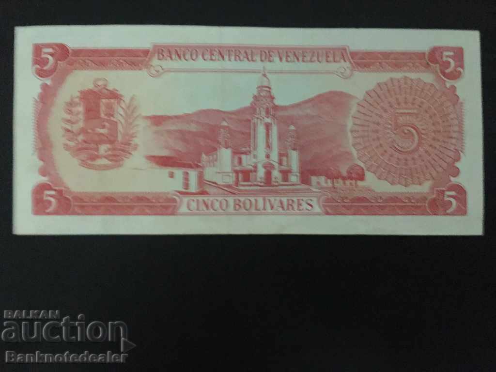 Venezuela 5 Bolivares 1989 Pick 70 Ref 6752 with price 2.00 BGN | € 1.02 Venezuela 5 Bolivares 1989 Pick 70 Ref 6752 with price 2.00 BGN | € 1.02