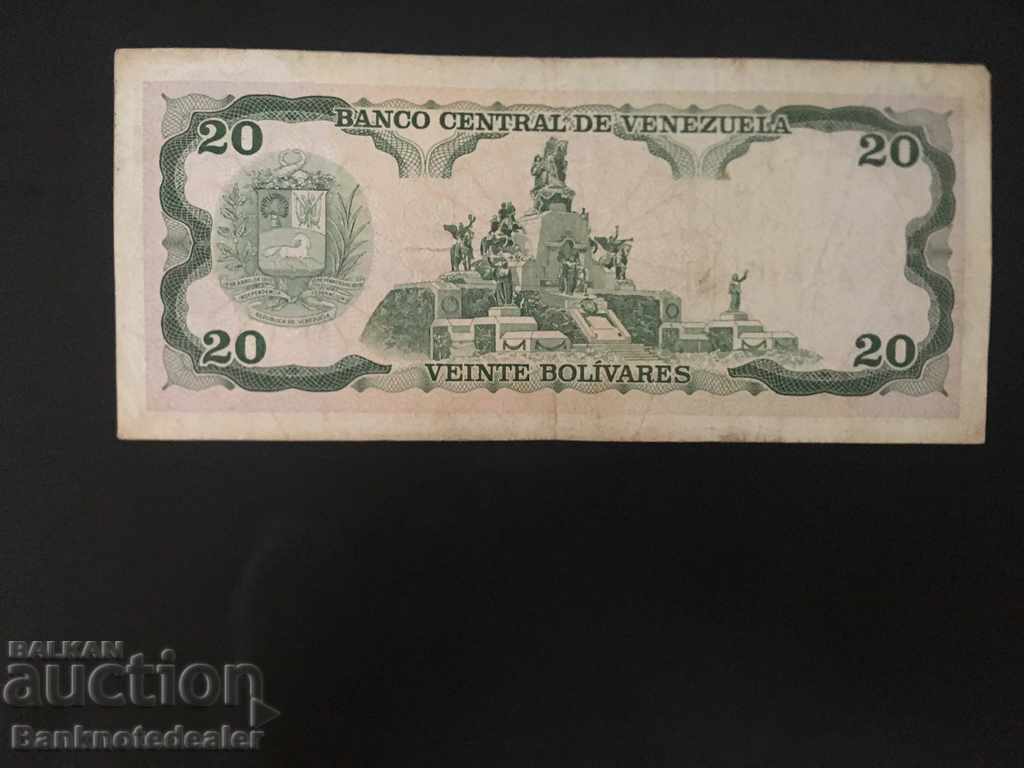 Venezuela 20 Bolivares 1992 Pick 63d Ref 3364 with price 4.00 BGN | € 2.05 Venezuela 20 Bolivares 1992 Pick 63d Ref 3364 with price 4.00 BGN | € 2.05