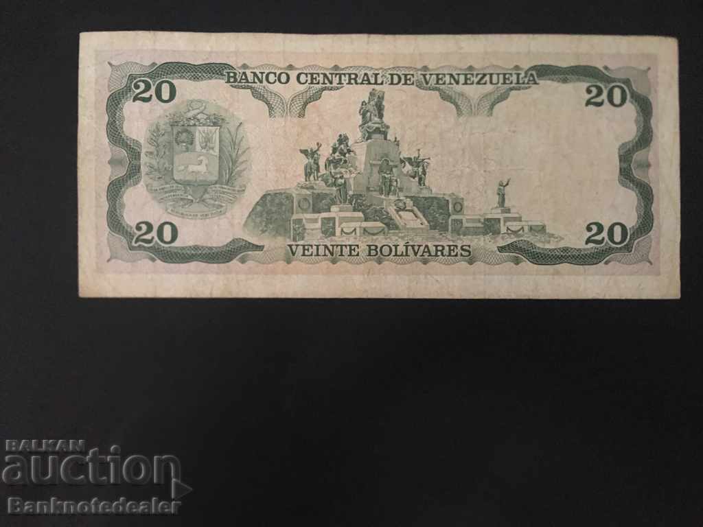 Venezuela 20 Bolivares 1998 Pick 63f Ref 6132 with price 4.00 BGN | € 2.05 Venezuela 20 Bolivares 1998 Pick 63f Ref 6132 with price 4.00 BGN | € 2.05