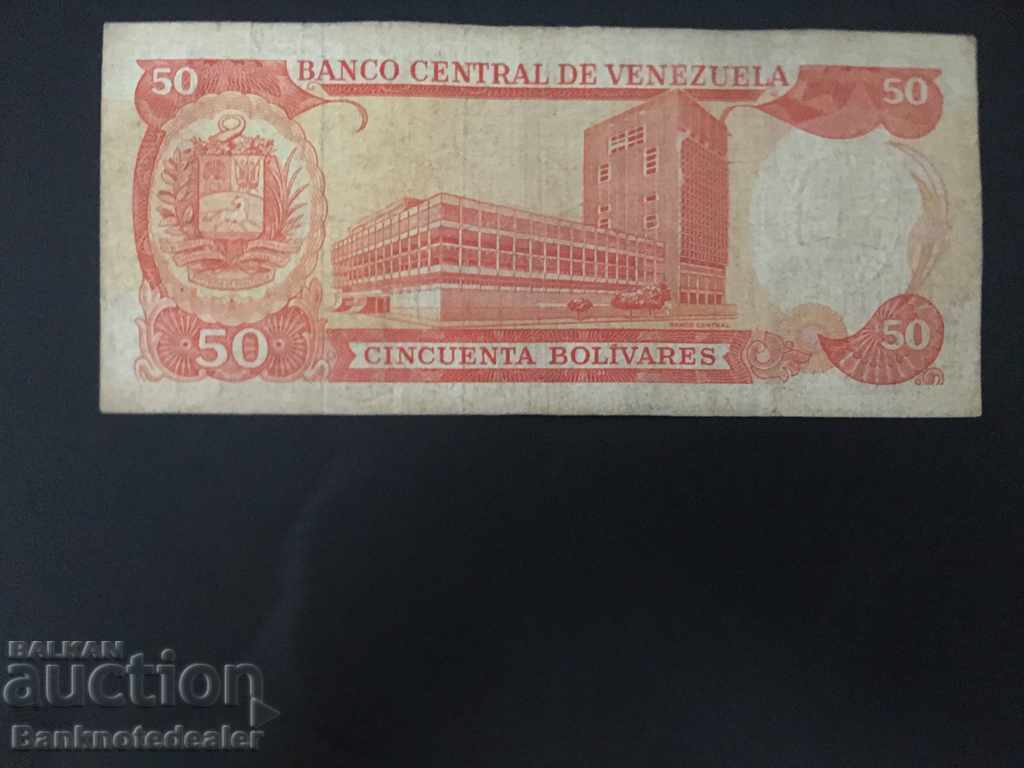 Venezuela 50 Bolivares 1992 Pick 65d Ref 7044 with price 4.00 BGN | € 2.05 Venezuela 50 Bolivares 1992 Pick 65d Ref 7044 with price 4.00 BGN | € 2.05