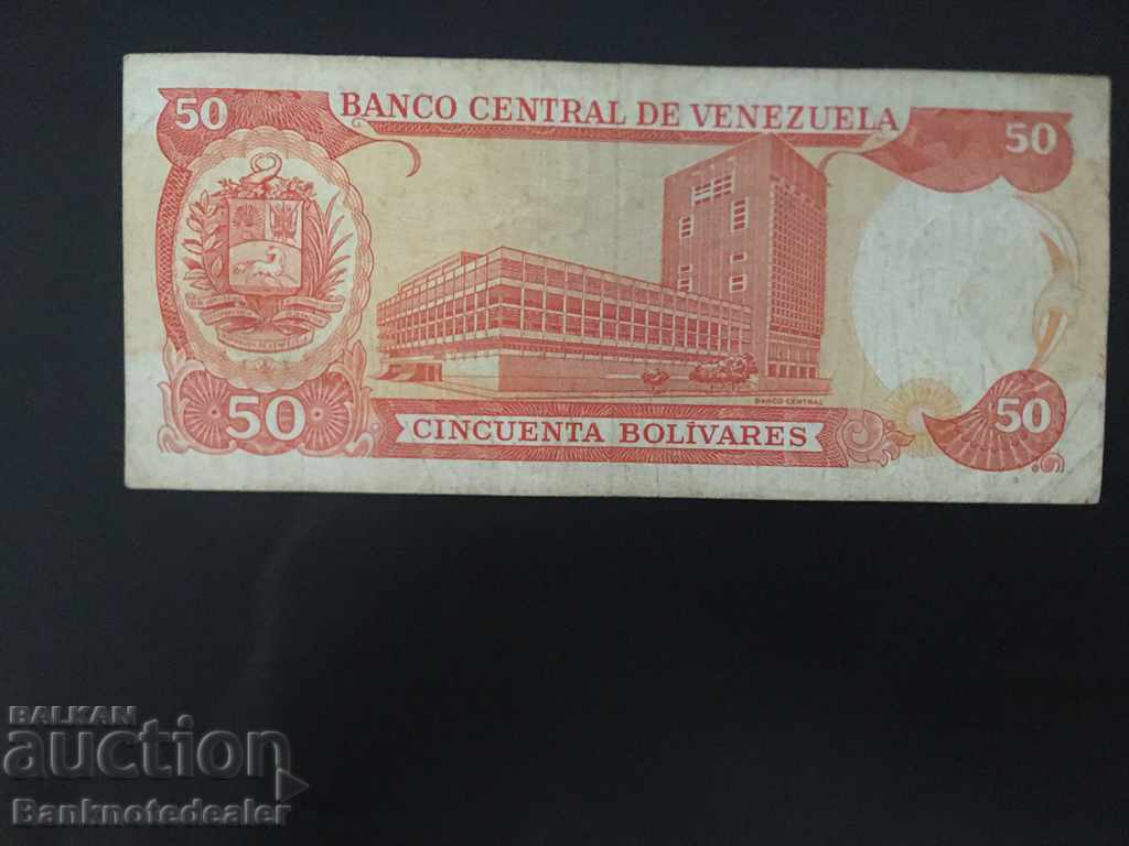 Venezuela 50 Bolivares 1998 Pick 65f Ref 1607 with price 4.00 BGN | € 2.05 Venezuela 50 Bolivares 1998 Pick 65f Ref 1607 with price 4.00 BGN | € 2.05