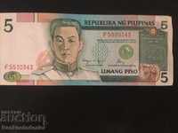 Φιλιππίνες 5 Piso 1995 Pick 180 Ref 0343
