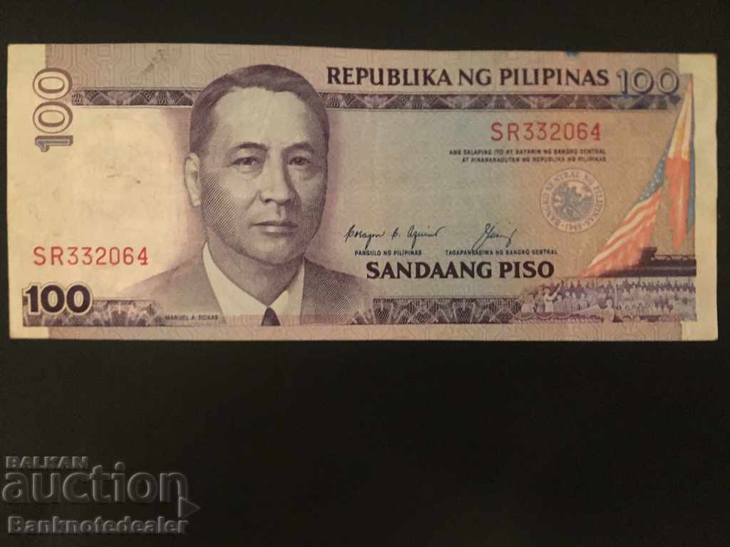 Philippines 100 Piso 1987-94 Pick 172d Ref 2064