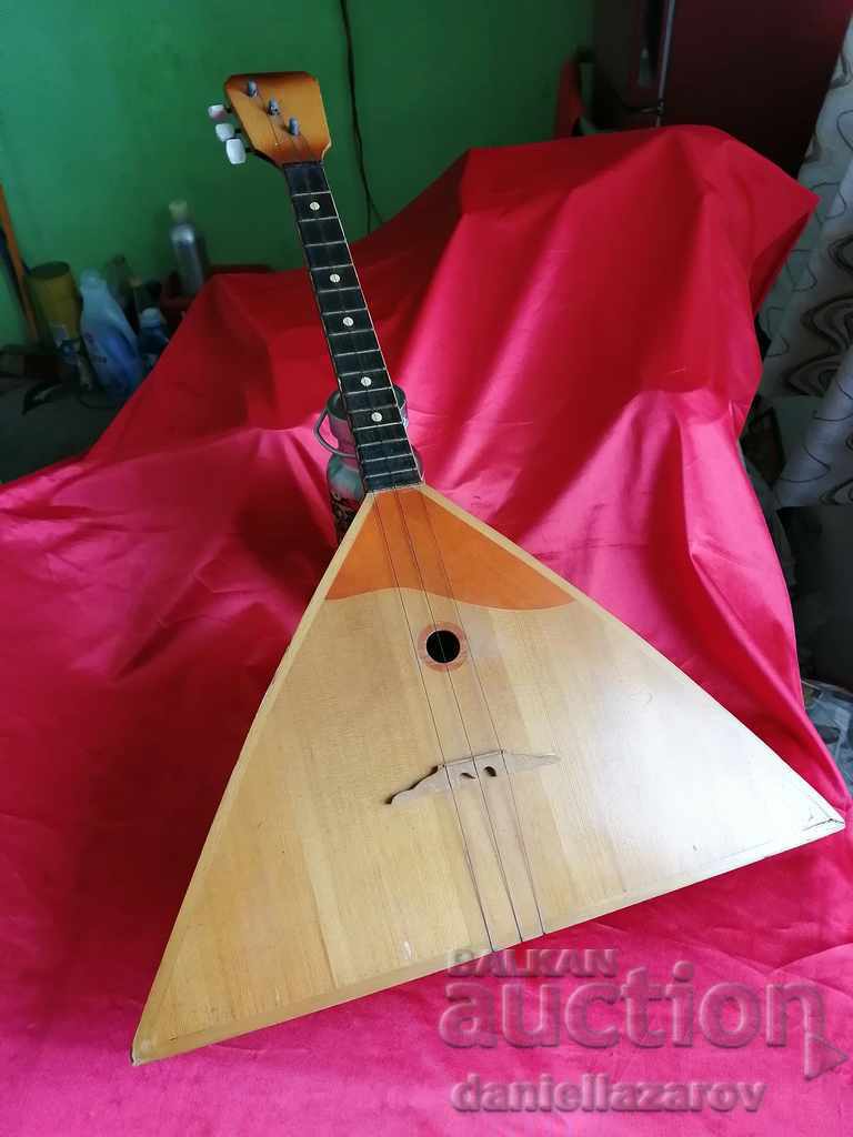 Old Russian String Instrument BALALAYKA