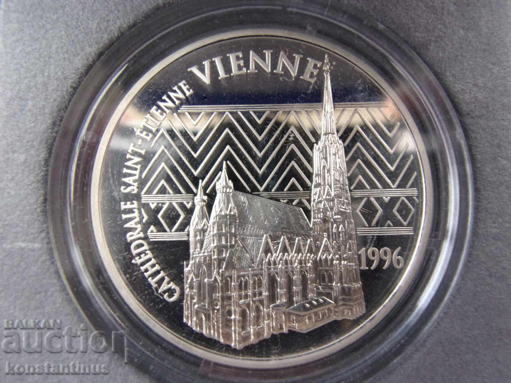 Аукцион Франция  15  Евро - 100 Франка  1996  UNC  Rare