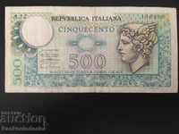 Italia 500 lire 1974 Pick 94 Ref 6996
