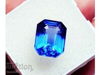 Certified Natural Tanzanite 9.20 ct.