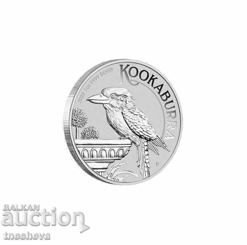 Auction Kookaburra - 1 oz SILVER - 2022 Auction Kookaburra - 1 oz SILVER - 2022