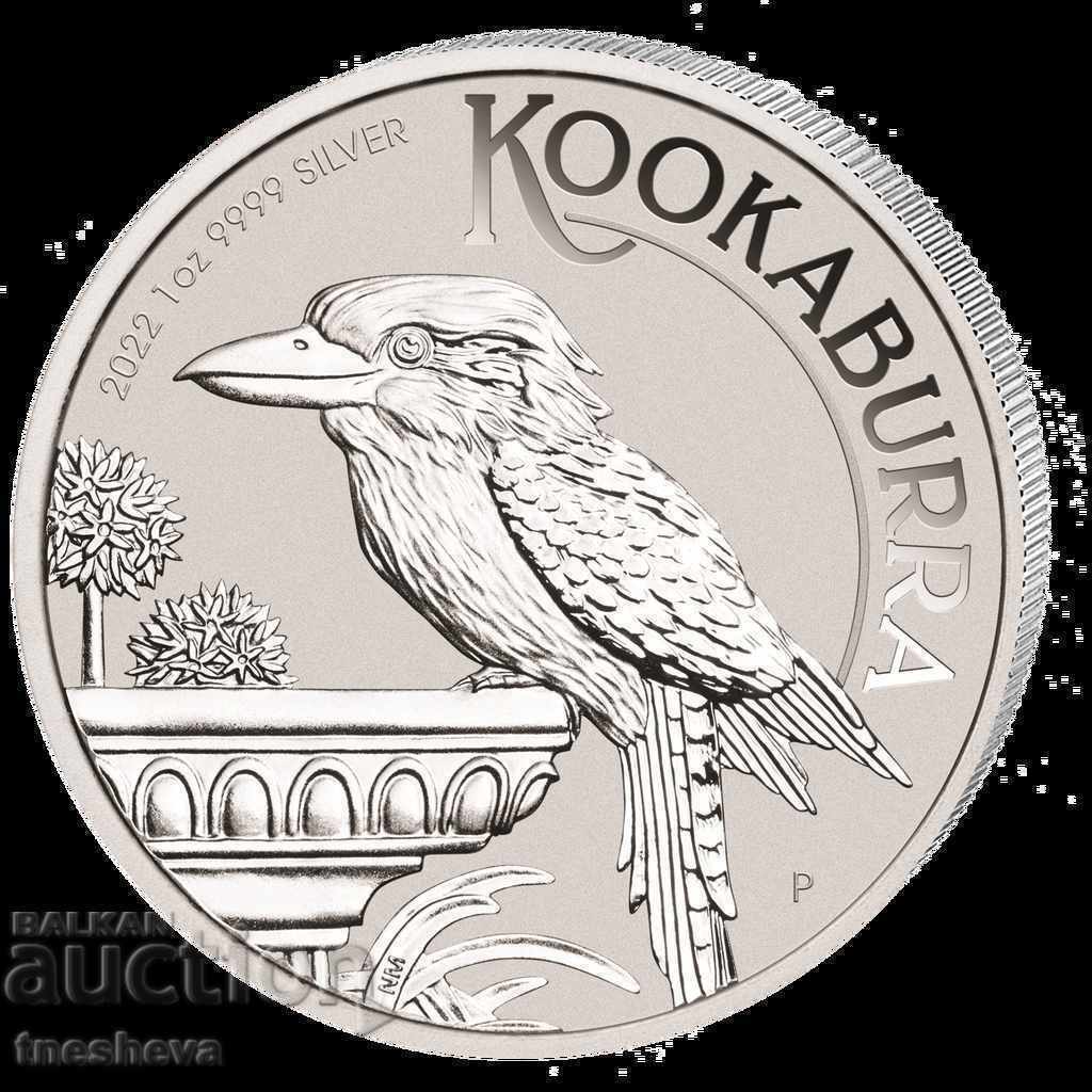 Kookaburra - 1 oz SILVER - 2022 Kookaburra - 1 oz SILVER - 2022