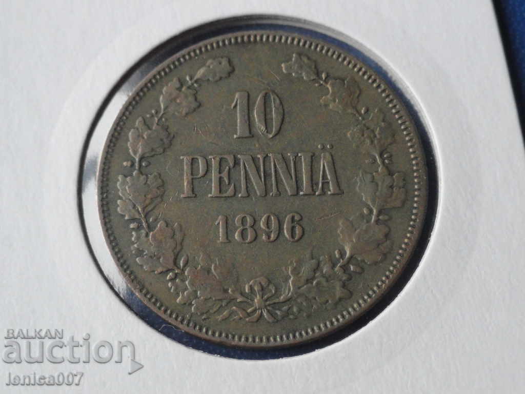 Auction  Russia (Finland) 1896 - 10 singing