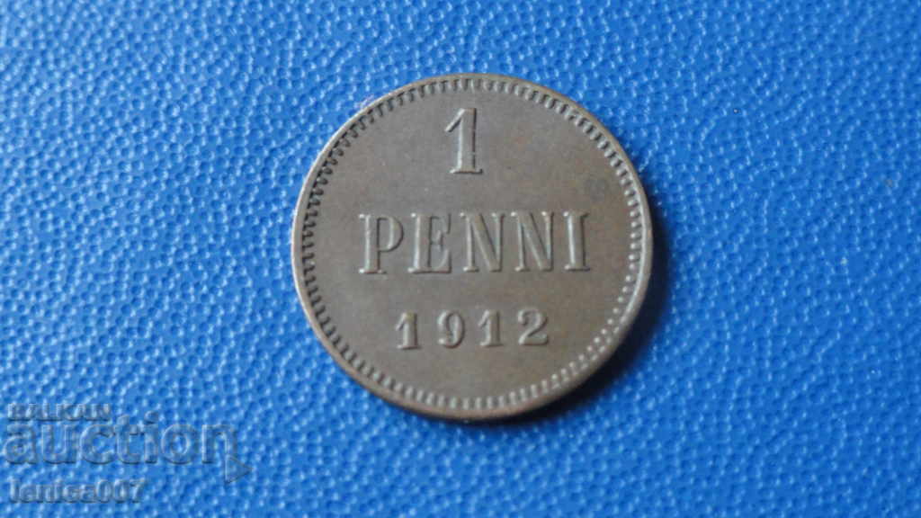Auction  Russia (Finland) 1912 - 1 penny