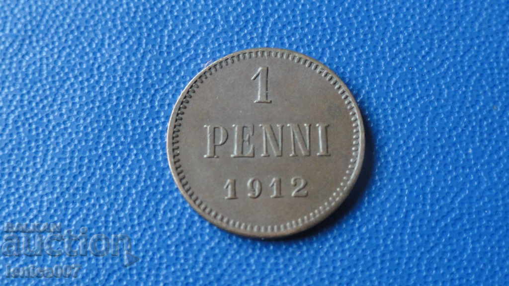 Русия (Финландия) 1912г. - 1 пенни