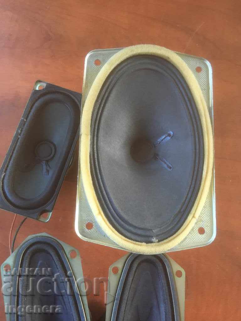 SPEAKER SPEAKERS-4 PCS - 5 SPEAKER SPEAKERS-4 PCS - 5
