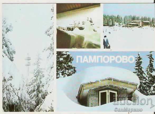 Κάρτα Bulgaria Pamporovo 10 **