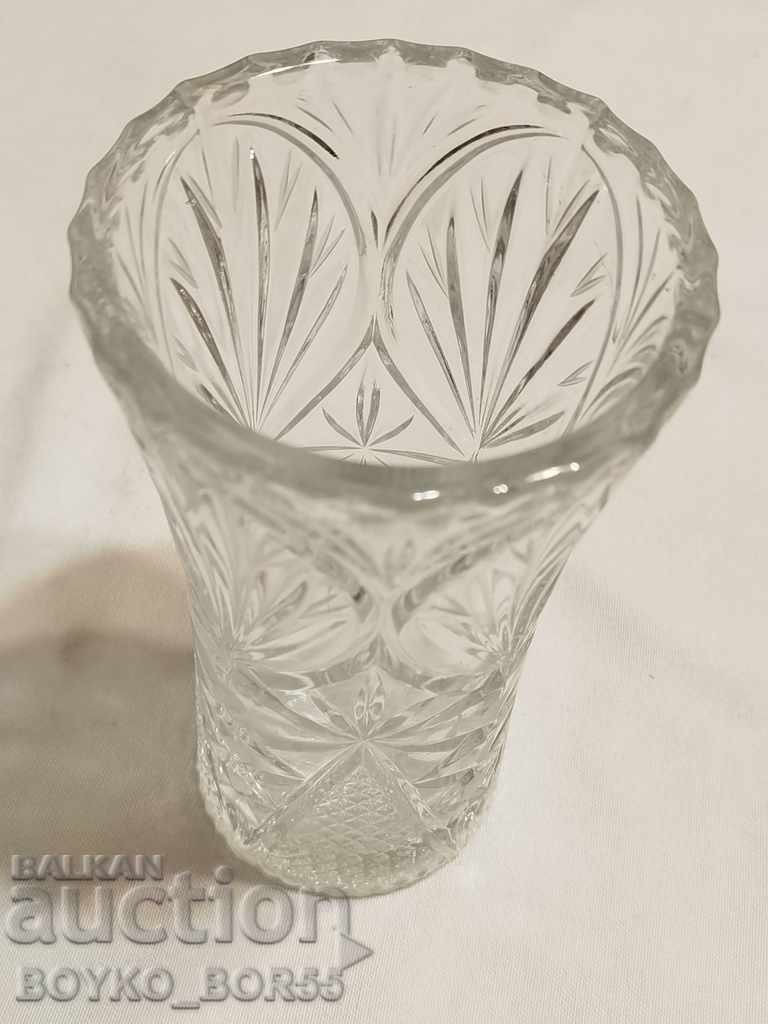 Magnificent Crystal Vase from Soca, 70s with price 29.00 BGN | € 14.83 Magnificent Crystal Vase from Soca, 70s with price 29.00 BGN | € 14.83