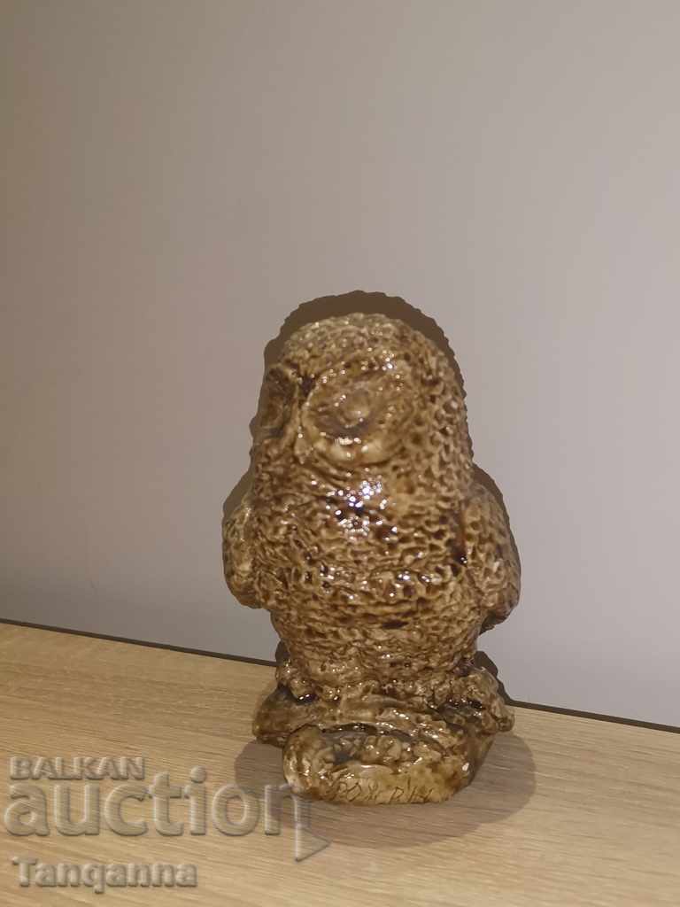 Handmade resin owl with price 60.00 BGN | € 30.68