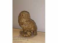 Handmade resin owl