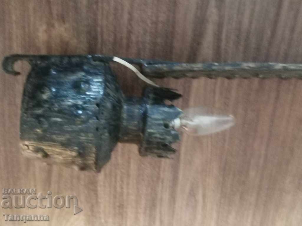 Auction Gas lamp converted to electricity Auction Gas lamp converted to electricity