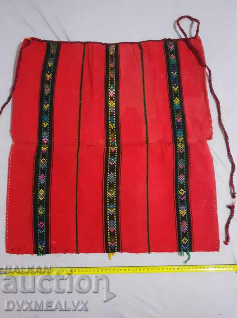 Vidin wool apron, northern costume with embroidery # 3
