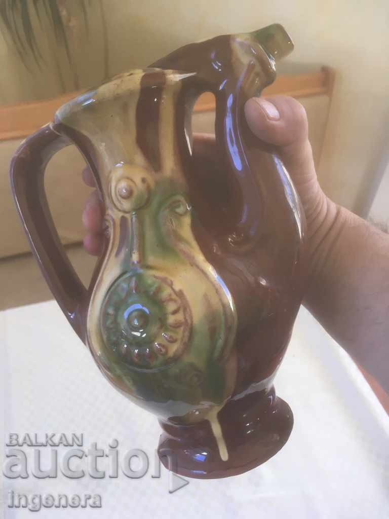 TROYAN CERAMICS FROM THE 70'S KRONDIR GLASS SERVICE GLUC with price 54.00 BGN | € 27.61 TROYAN CERAMICS FROM THE 70'S KRONDIR GLASS SERVICE GLUC with price 54.00 BGN | € 27.61