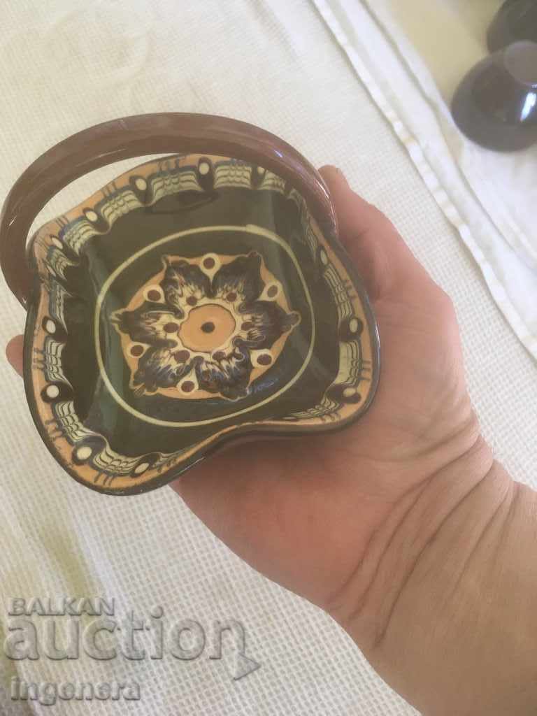 TROYAN CERAMICS FROM THE 70'S BASKET BASKET BEAUTY with price 12.00 BGN | € 6.14 TROYAN CERAMICS FROM THE 70'S BASKET BASKET BEAUTY with price 12.00 BGN | € 6.14
