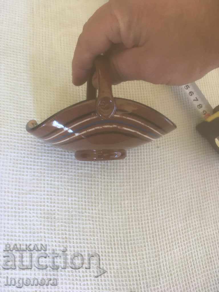 TROYAN CERAMICS FROM THE 70'S BASKET BASKET BEAUTY - 5 TROYAN CERAMICS FROM THE 70'S BASKET BASKET BEAUTY - 5