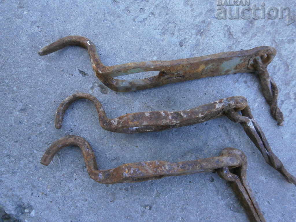 latch mandala lock vintage wrought iron lot - 5 latch mandala lock vintage wrought iron lot - 5