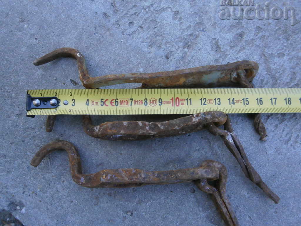 latch mandala lock vintage wrought iron lot - 6 latch mandala lock vintage wrought iron lot - 6