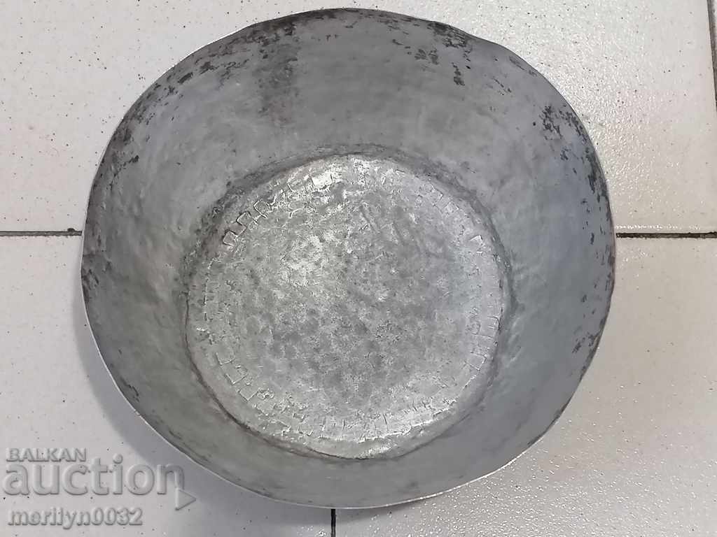 Old tinned bowl sahan panica tas copper vessel copper with price 62.00 BGN | € 31.70 Old tinned bowl sahan panica tas copper vessel copper with price 62.00 BGN | € 31.70