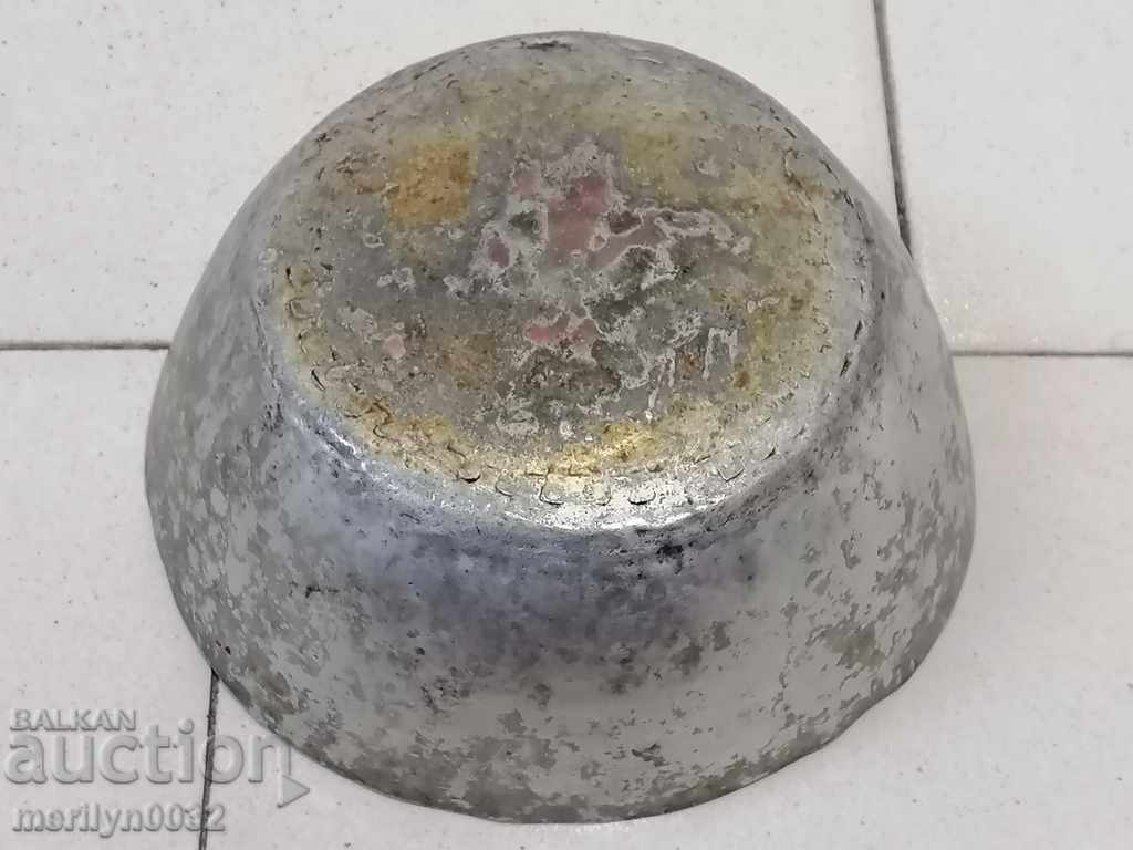 Old tinned bowl sahan panica tas copper vessel copper - 6 Old tinned bowl sahan panica tas copper vessel copper - 6