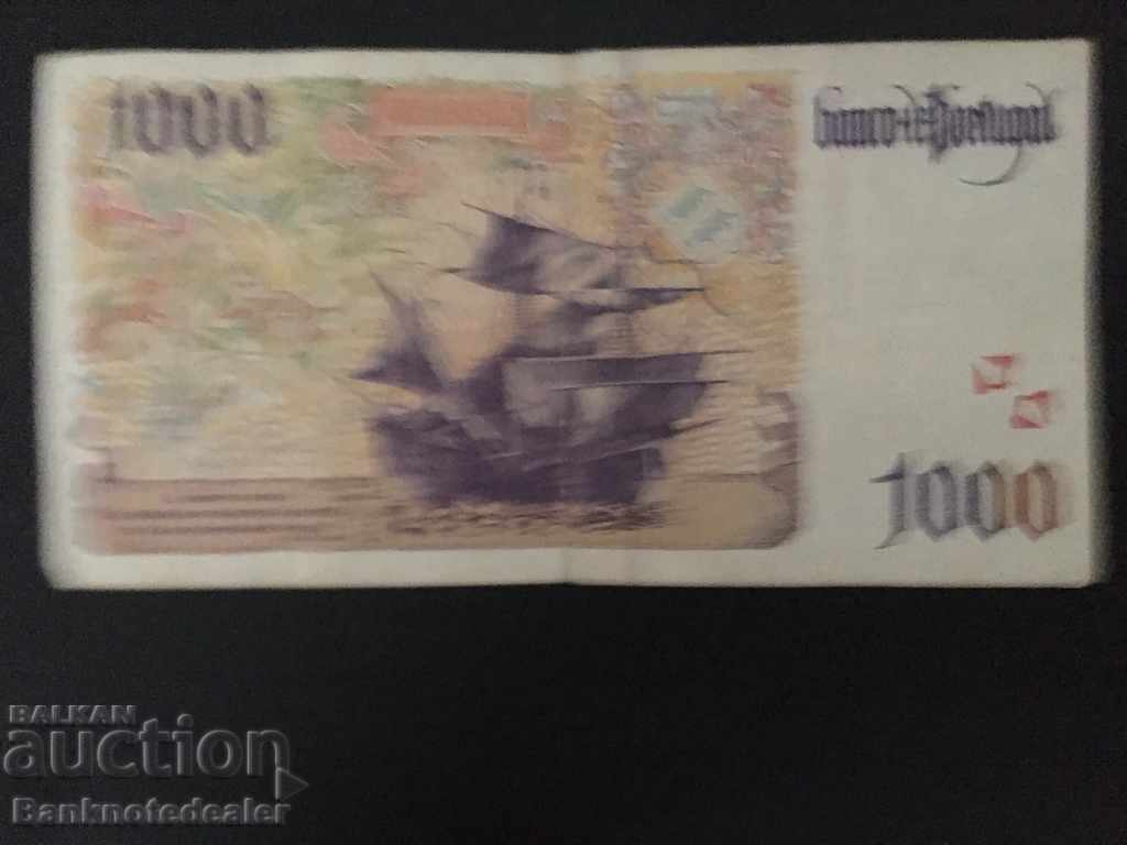 Portugal 1000 Escudos 1998 Ref 7715 with price 30.00 BGN | € 15.34