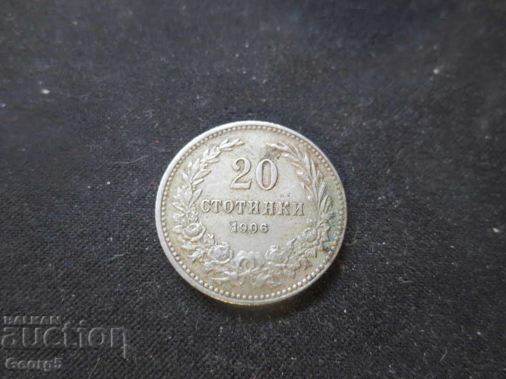 20 cents 1906