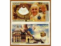 Ватикана, 1000 лири, 2018
