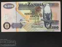 Zambia 100 Kwacha 2009 Pick 38f Ref 4462 Unc