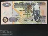 Zambia 100 Kwacha 2009 Pick 38f Ref 4462 Unc