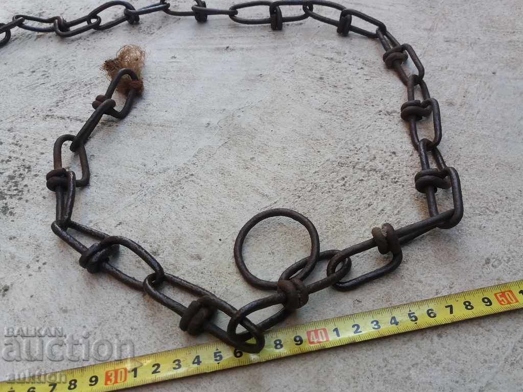 OLD HARDWARE, ANIMAL CHAIN - EXCELLENT - 6 OLD HARDWARE, ANIMAL CHAIN - EXCELLENT - 6