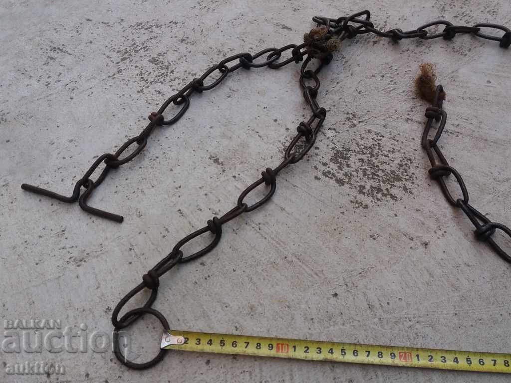 OLD HARDWARE, ANIMAL CHAIN - EXCELLENT - 7 OLD HARDWARE, ANIMAL CHAIN - EXCELLENT - 7