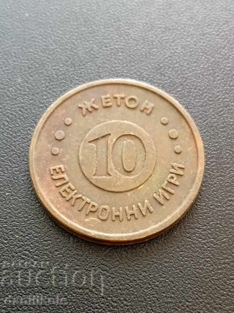 * $ * Y * $ * ELECTRONIC GAME PLAQUE TOKEN - EXCELLENT * $ * Y * $ * with price 1.99 BGN | € 1.02 * $ * Y * $ * ELECTRONIC GAME PLAQUE TOKEN - EXCELLENT * $ * Y * $ * with price 1.99 BGN | € 1.02