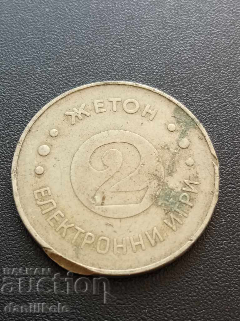 Auction * $ * Y * $ * TOKEN PLAQUE ELECTRONIC GAMES - GOOD * $ * Y * $ * Auction * $ * Y * $ * TOKEN PLAQUE ELECTRONIC GAMES - GOOD * $ * Y * $ *