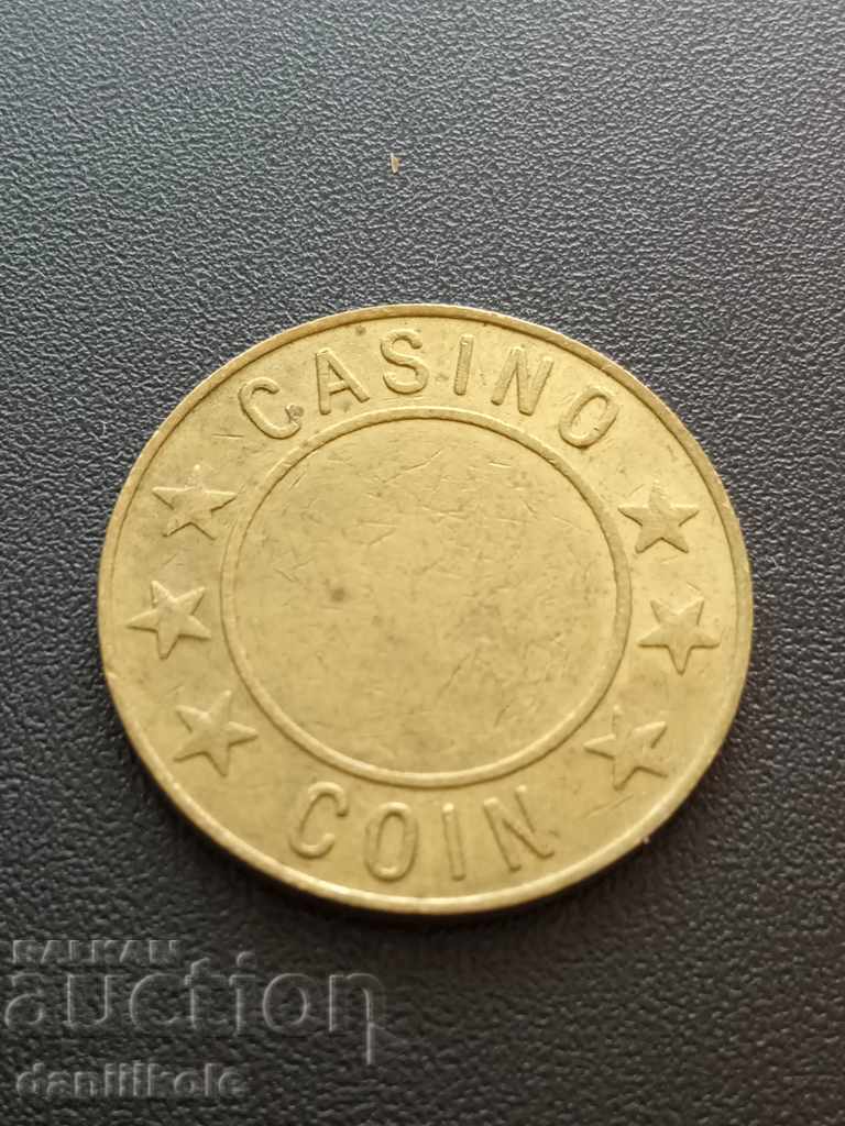 Auction * $ * Y * $ * PLAQUE TOKEN - F CASINO COIN - EXCELLENT * $ * Y * $ * Auction * $ * Y * $ * PLAQUE TOKEN - F CASINO COIN - EXCELLENT * $ * Y * $ *