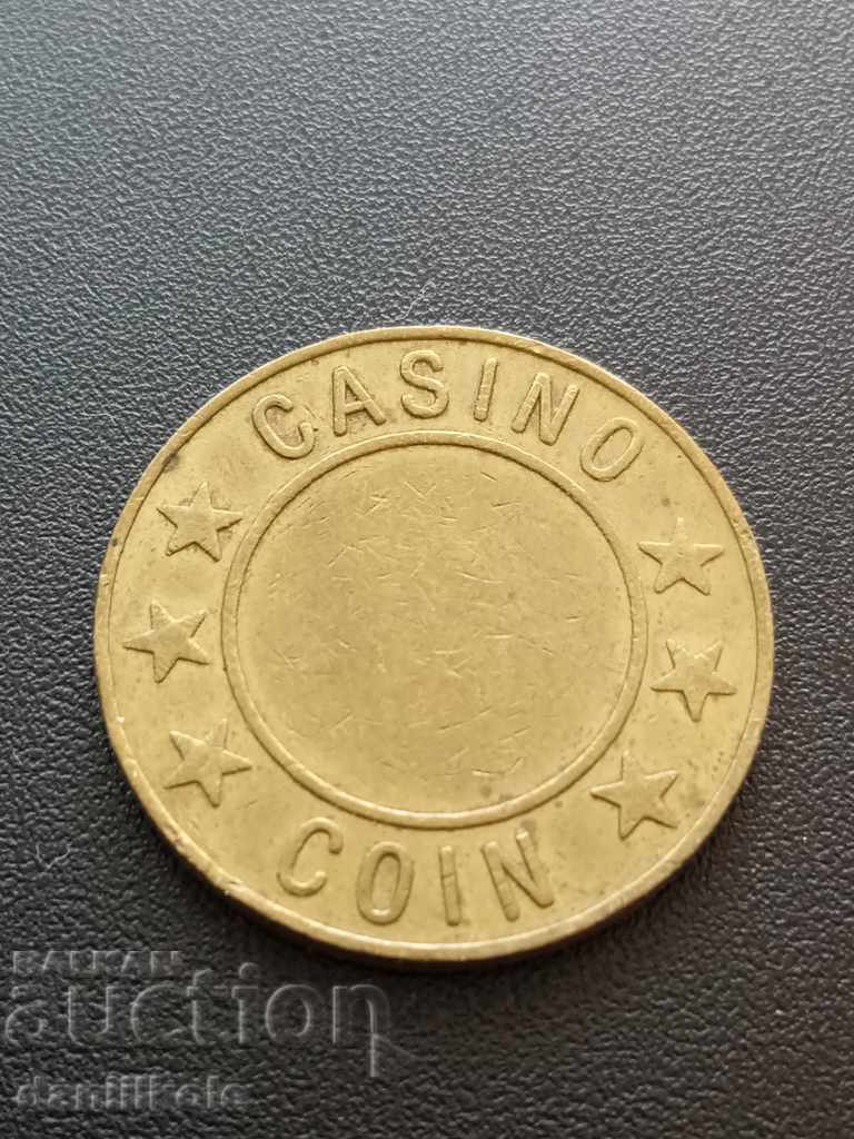 Auction * $ * Y * $ * PLAQUE TOKEN - F CASINO COIN - EXCELLENT * $ * Y * $ * Auction * $ * Y * $ * PLAQUE TOKEN - F CASINO COIN - EXCELLENT * $ * Y * $ *