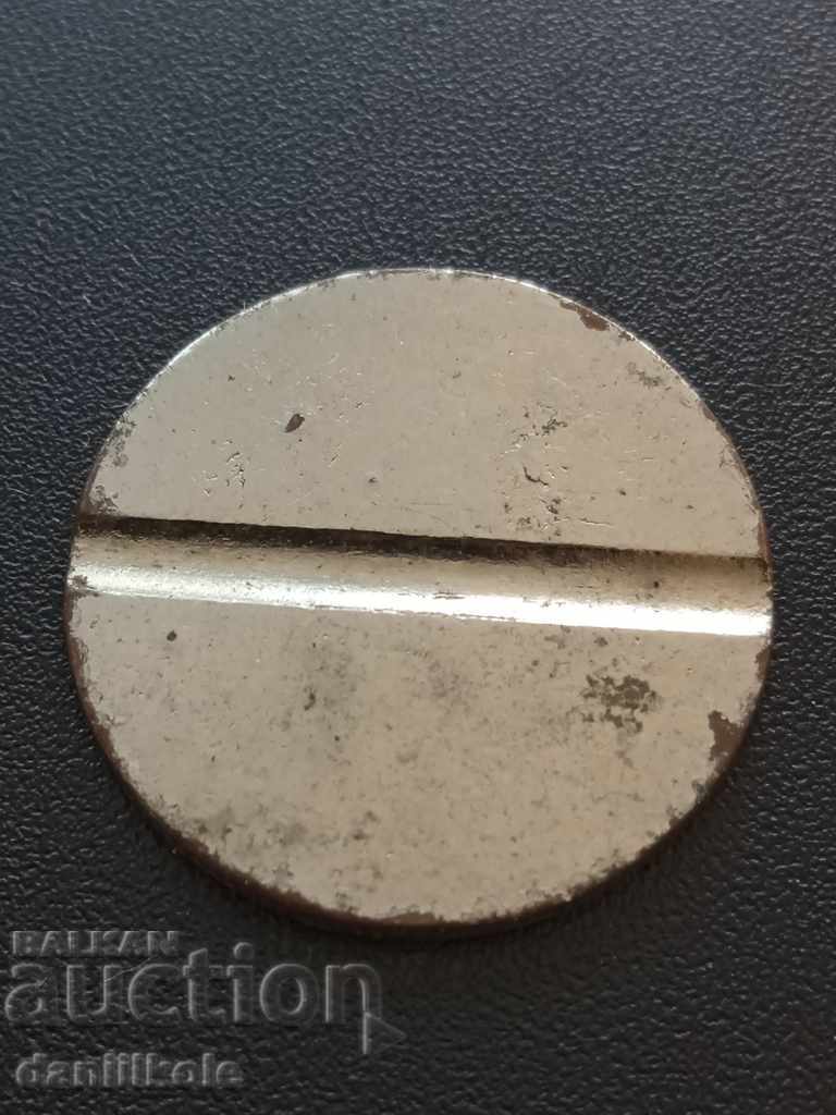 Livrarea * $ * Y * $ * PLAQUE TOKEN - PURE RELIEF N 41 - EXCELENT * $ * Y * $ *