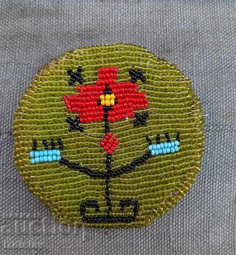 Beaded pocket watch pouch Beaded pocket watch pouch